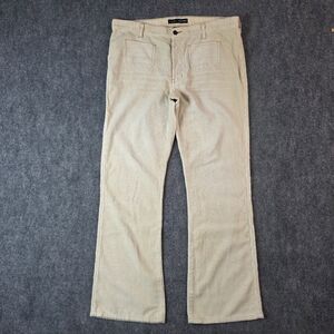 Abercrombie & Fitch Cream Boot Cut Pants